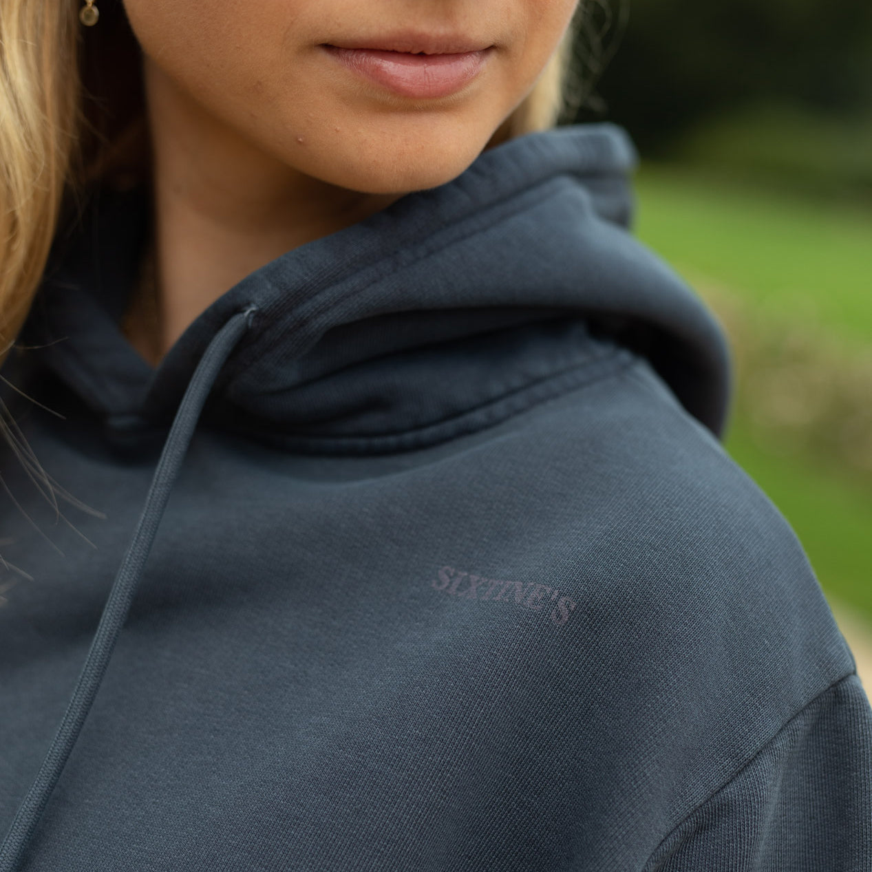 Hoodie Blue - unisex