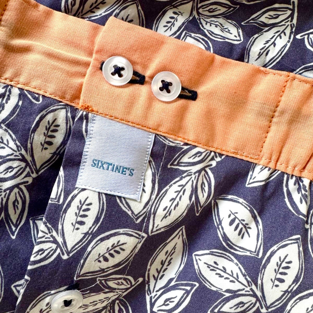 Luisa_boxershort_men_innerlayer_blue_pattern_pastel_orange_waistband