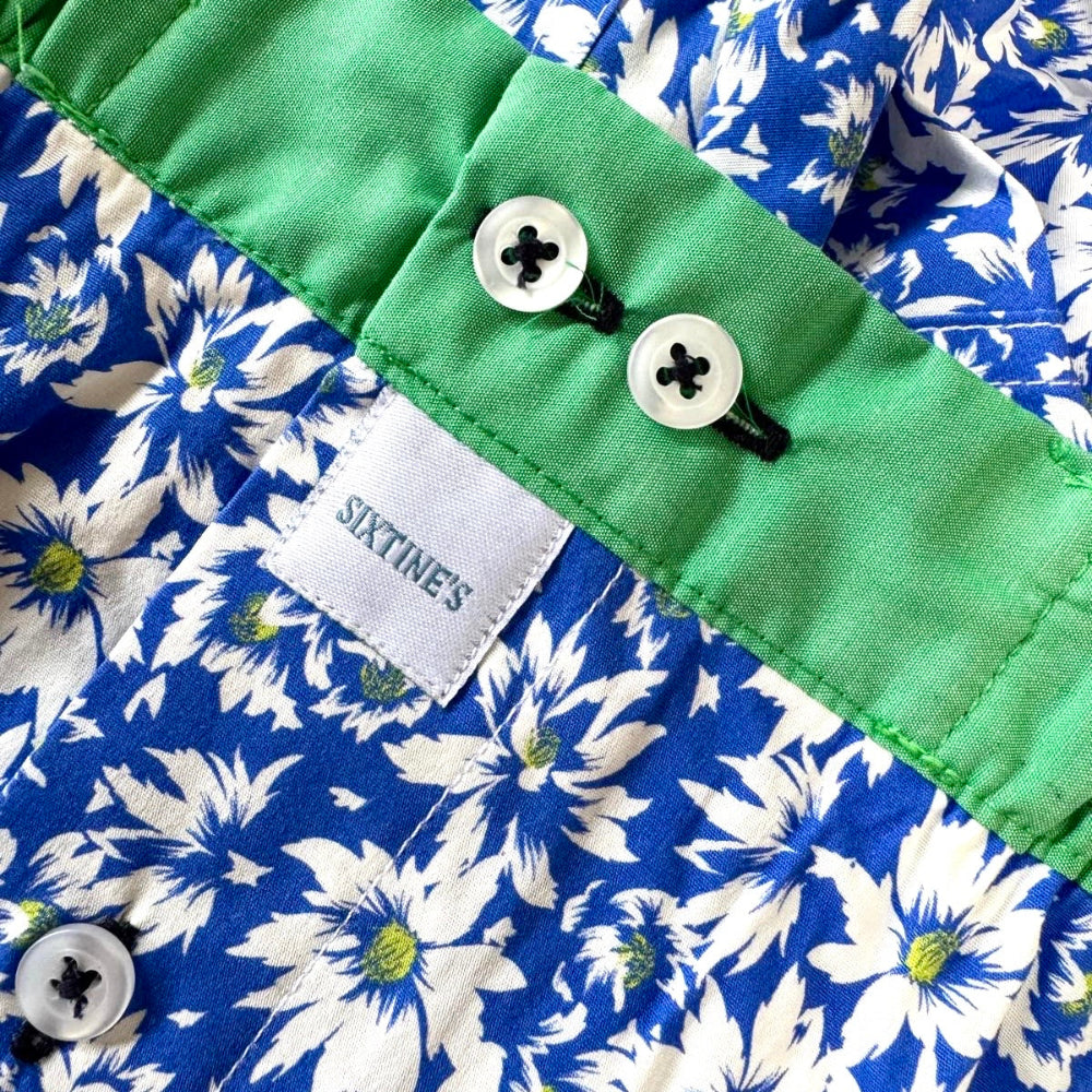 Flore_boxershort_men_innerlayer_blue_floral_pattern_light_green_waistband