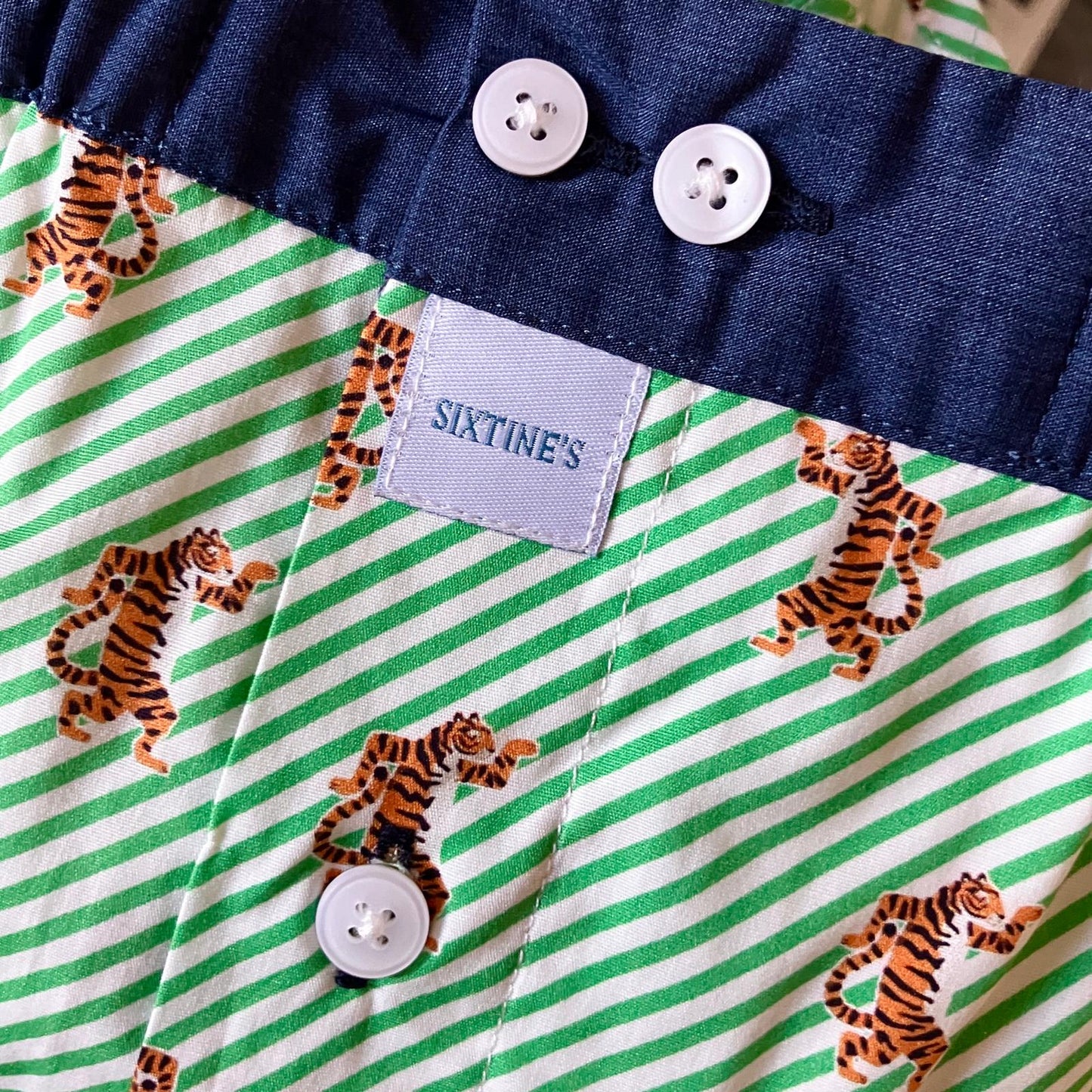 Ines zoom boxershorts green